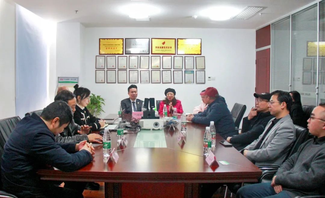 湖南省商標品牌協(xié)會會長朱增輝一行走訪湖南沃克能源科技有限公司